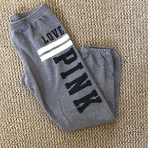 VS PINK joggers